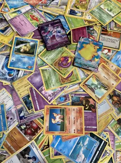 2.5LB Lot of Various Assorted Pokemon Cards TCG CCG in Collectible Box - Image 2