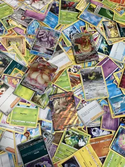 2.5LB Lot of Various Assorted Pokemon Cards TCG CCG in Collectible Box - Image 3