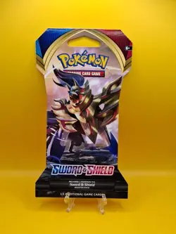 Sword and Shield Sleeved Booster Pack - Base Set - New/Sealed - Pokemon Cards - Image 1
