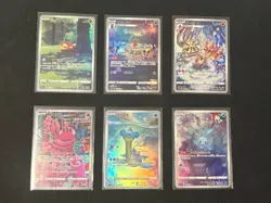 Pokemon TCG Six Cards NM Japanese VSTAR Universe 173-177/172, Voltorb, Lapras - Image 1