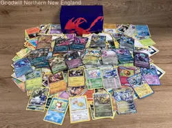 2.5LB Lot of Various Assorted Pokemon Cards TCG CCG in Collectible Box - Image 1