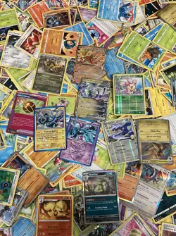 2.5LB Lot of Various Assorted Pokemon Cards TCG CCG in Collectible Box - Image 3