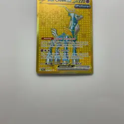 Iron Crown EX 216/162 Hyper Rare Gold SV05: Temporal Forces Pokemon TCG Card - Image 2