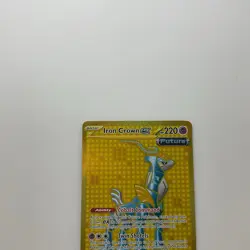 Iron Crown EX 216/162 Hyper Rare Gold SV05: Temporal Forces Pokemon TCG Card - Image 3