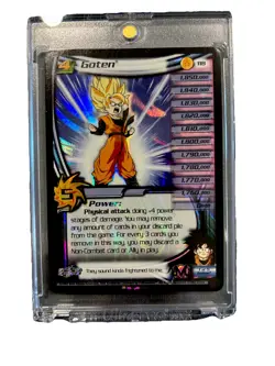 Dragon Ball Z TCG Score Entertainment Goten Effect Holo Card #118 English - Image 1