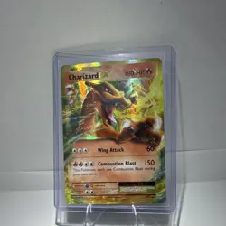 Pokemon Charizard EX 12/108 Evolutions Ultra Rare Holo 180 HP Card - Image 1