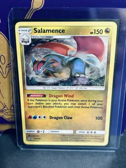 Salamence SM140 Black Star Promo Holo Pokemon Cards NM - Image 1