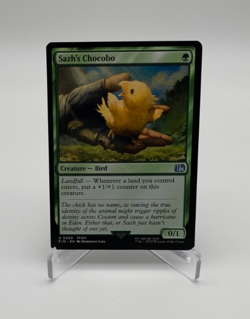 Magic The Gathering Trading Card MTG Final Fantasy Sazh's Chocobo FIN 0200 - Image 1