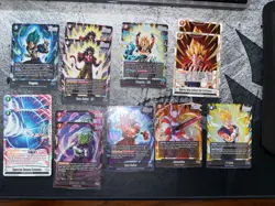 (13) Dragon Ball Fusion World FB09 SR Lot Dual Evolution Super Rare Cards NM - Image 1