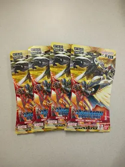 4 Packs Digimon Card Game Special Booster Ver 2.5 12 Card Booster Pack (BT19-20) - Image 1