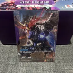 Gundam Card Game Steel Requiem Gundam Barbatos Lupus GD03-050 LR+ - Image 1