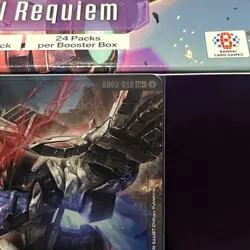 Gundam Card Game Steel Requiem Gundam Barbatos Lupus GD03-050 LR+ - Image 3