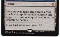 Vesuva French Mtg MISPRINT. This card does not enter the battlefield tapped - Image 2
