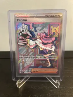 Pokemon TCG Miriam Trainer Card Scarlet & Violet Holo, Sir 251/198 - Image 1