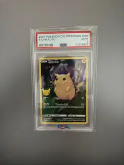 Pokemon TCG Pikachu Celebrations Ultra Rare Card 005/025 PSA 9 - Image 1