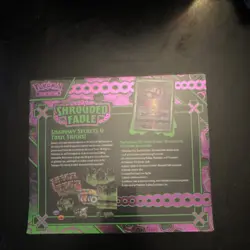 Pokemon Scarlet & Violet Shrouded Fable Elite Trainer Box + Card Sleeves - Image 2