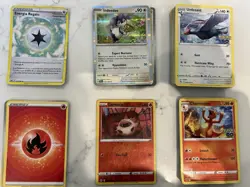Pokemon Starter Set! CHARMELEON and EX / VMAX! 250+ cards. Exact photos. - Image 1