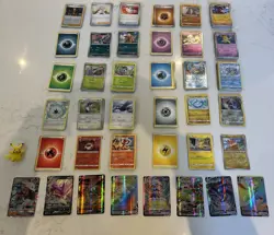 Pokemon Starter Set! CHARMELEON and EX / VMAX! 250+ cards. Exact photos. - Image 2