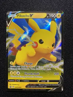 Pikachu V SWSH061 SWSH: Sword & Shield Promo Cards Holo - Image 1