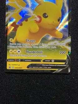 Pikachu V SWSH061 SWSH: Sword & Shield Promo Cards Holo - Image 3