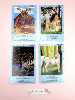 Bella Sara Northern Lights Common Cards Full Set 1-28 - Image 4