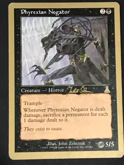Phyrexian Negator - Tokyo, August 1999 Near Mint Reactivated - Image 1
