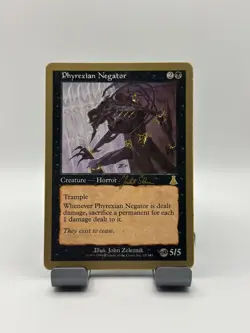 MTG, Phyrexian Negator LP - 1999 Jakub Slemr (UDS) World Championship Decks Reg - Image 1