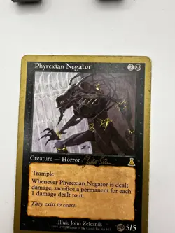MTG, Phyrexian Negator LP - 1999 Jakub Slemr (UDS) World Championship Decks Reg - Image 3