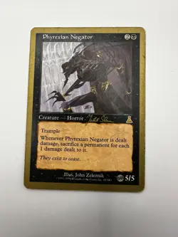 MTG, Phyrexian Negator LP - 1999 Jakub Slemr (UDS) World Championship Decks Reg - Image 4