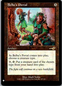 Belbe's Portal The List Reprints NM Normal - Image 1