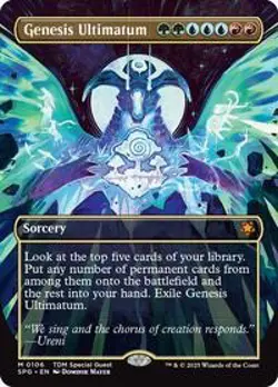 MTG Foil - Genesis Ultimatum (Borderless) - 106 / NM / English - Image 1
