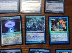 Lot of 18 Foil Blue EDH Commander Cards Opportunity Deep Analysis Everflowing - Image 5