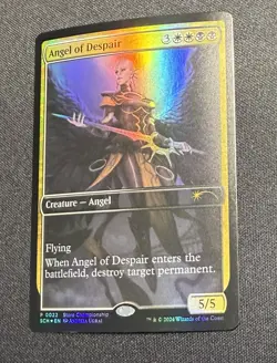 MTG Game Day Store Championship Promo Foil Angel of Despair - Excellent - Image 1