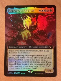 MTG Magic the Gathering Omnath, Locus of All Foil Promo Buy-A-Box NM - Image 1