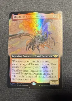 MTG Magda, the Hoardmaster (Extended Art) Buy-A-Box Promos - Excellent - Image 1