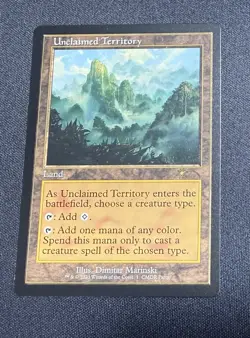 Magic The Gathering Unclaimed Territory (Retro Frame) Non-Foil Promo - Excellent - Image 1