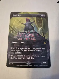 Pack Rat (Anime Borderless) Ravnica Remastered Regular - Image 1
