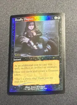 Deadly Dispute - FOIL - 30th Anniversary Promo - MTG - Excellent - Image 1