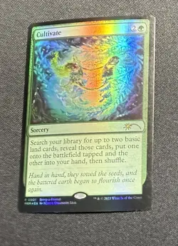MTG Cultivate (Bring-a-Friend Promo) Foil - Excellent - Image 1