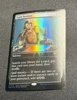 Dark Petition - Foil Game Day & Store Championship Promo - Excellent - Image 1
