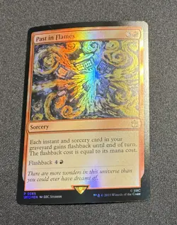 Past in Flames Doctor Who Release Event Promos Foil MTG - Excellent - Image 1