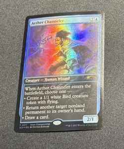 Aether Channeler Game Day & Store Championship Promos Foil - Excellent - Image 1