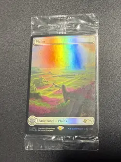 Standard Showdown Omenpath Promo Foil Full Art Lands Set Of 5 MTG - Sealed - Image 1