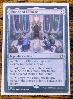 Throne of Eldraine | Wilds of Eldraine Commander | Near Mint | MTG Magic - Image 1