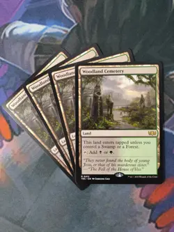Woodland Cemetery x 4 | 7% Off 2+ | Tarkir: Dragonstorm | NM | MTG - Image 1