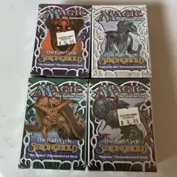 Magic The Gathering(X4)The Rath Cycle Stronghold Deck New SEALED! 4 DECKS TOTAL - Image 1