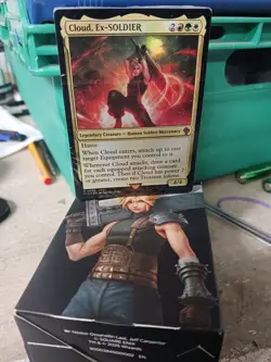 Magic the Gathering Final Fantasy Limit Break Commander Deck - opened - Image 1