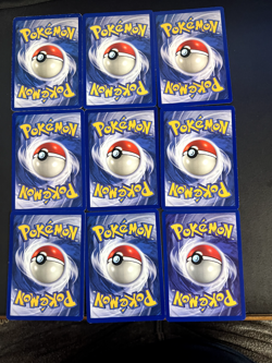 Vintage Pokemon "1st Edition" Team Fossil Set 9x Card LOT - Image 2