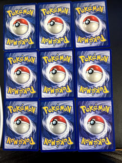 Vintage Pokemon "1st Edition" Team Fossil Set 9x Card LOT - Image 3