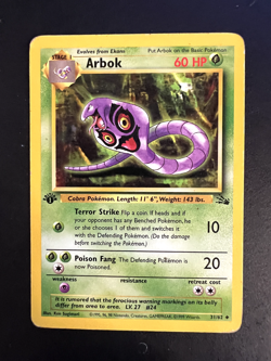 Vintage Pokemon "1st Edition" Team Fossil Set 9x Card LOT - Image 4